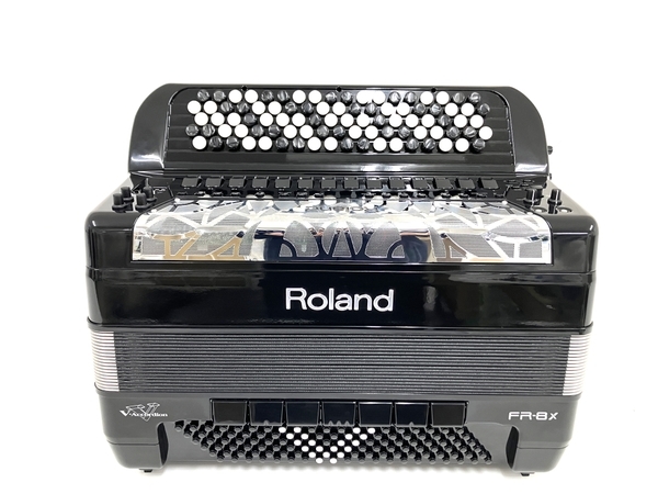 Roland ローランド FR-8X BK V-Accordion 電子 アコーディオン 楽器 未使用ソフトケース付き 中古 美品 O8570662の画像1