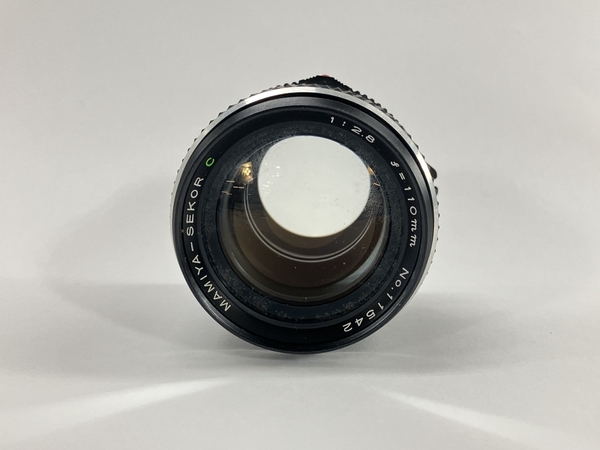 MAMIYA-SEKOR C 1:2.8 f=110mm レンズ 一眼カメラ マミヤ ジャンク W8594819_画像3