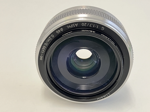 Panasonic H-H020A 20mm F1.7 II ASPH デジタル カメラ レンズ LUMIX パナソニック 中古 Z8545328_画像5