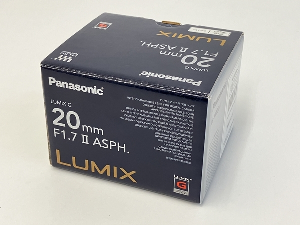 Panasonic H-H020A 20mm F1.7 II ASPH デジタル カメラ レンズ LUMIX パナソニック 中古 Z8545328_画像8