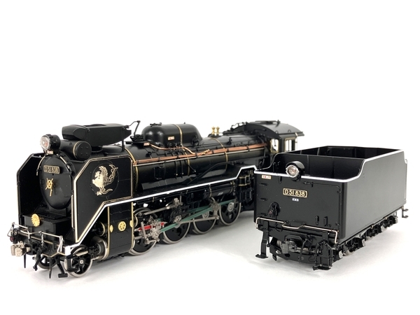 ピノチオ D51 838号機 お召本務機 鷹取工場製 鉄道模型 HOゲージ 中古 美品 Y8598894_画像1