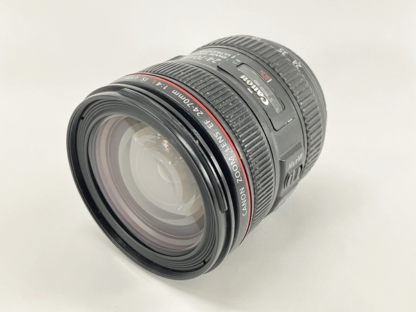 Canon EF24-70mm F4 L IS USM キヤノン 一眼レフカメラ用 ズームレンズ 中古W8563978_画像1