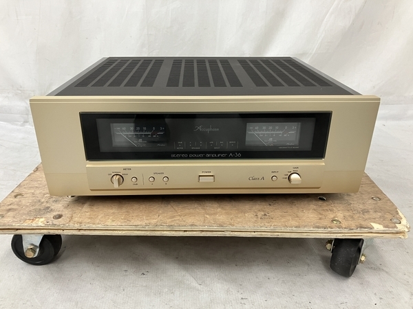 Accuphase アキュフェーズ A-36 純A級 ステレオ パワーアンプ オーディオ 音響機器 中古 美品 N8531459_画像5