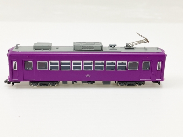 MODEMO NT142 京福電車 京紫塗装 鉄道模型 Nゲージ 中古 O8589476_画像7