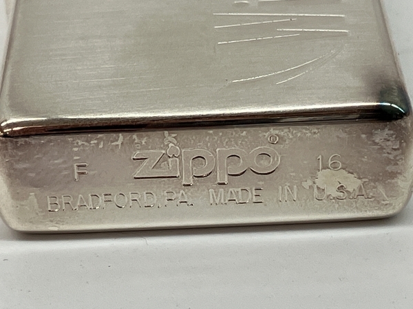 ZIPPO Winston 2015年 販売モデル オイル ライター シルバー ジッポ 中古 良好 C8397110_画像5