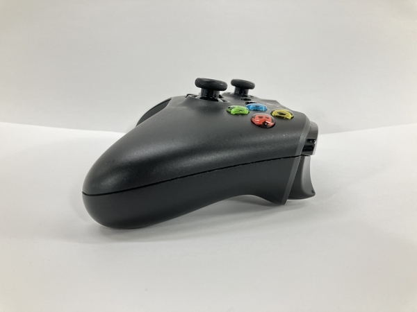 Microsoft 1708 Xbox one ワイヤレス コントローラー カーボンブラック ジャンク W8586103_画像3