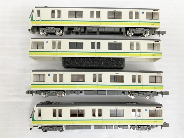 TOMYTEC 鉄道コレクション 大阪市交通局70系前期車 (長堀鶴見緑地線・09編成緑色) 4両セット 中古 O8587289_画像6