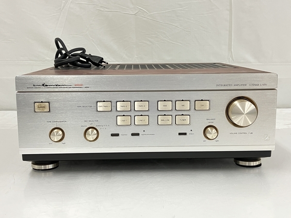 LUXMAN ラックスマン L-570 プリメインアンプ INTEGRATED AMPLIFIER 音響機材 中古 T8602454_画像2