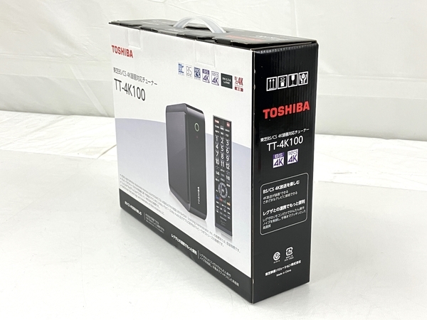TOSHIBA TT-4K100 東芝BS/CS 録画対応チューナー 東芝 家電 未使用 T8604584