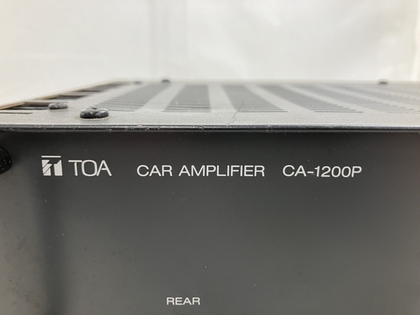 TOA CA-1200P 車載用アンプ カーオーディオ 音響 トーア ジャンク N8570345の画像6