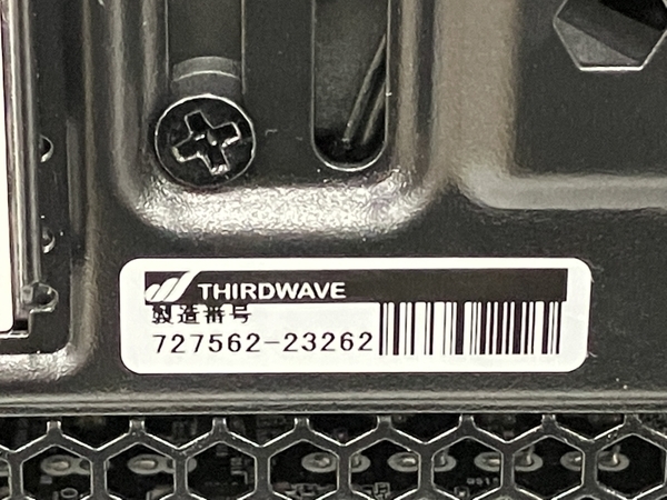 Thirdwave GALLERIA XA7C-R46T i7-13700F 32GB SSD1TB RTX 4060 Ti Win11 デスクトップパソコン 中古 M8002335_画像9