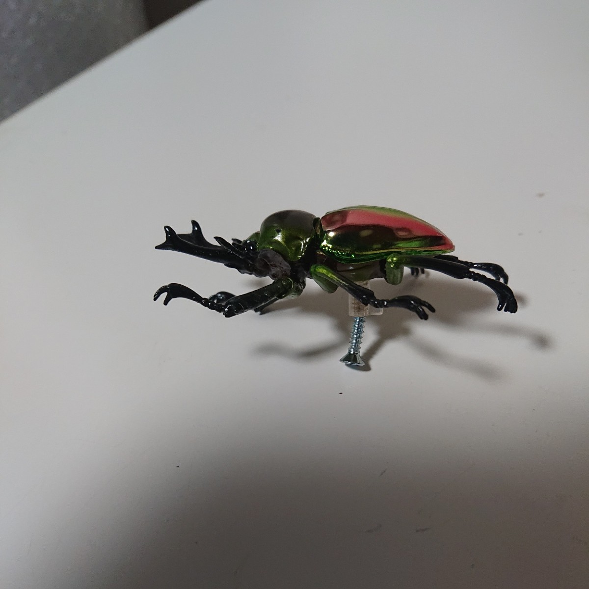 ニジイロクワガタ ニジイロ 模型 観賞用 フィギュア 昆虫 大きさ全長約7cm 【MI-22602】_画像4