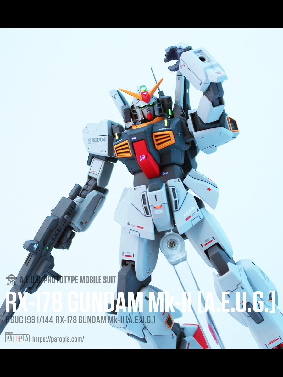 HGUC 1/144 ガンダムMk-II（エゥーゴ仕様）改修・全塗装品 エマ カミーユ機 【機動戦士Zガンダム ガンダムMkⅡ zgundam】_画像1