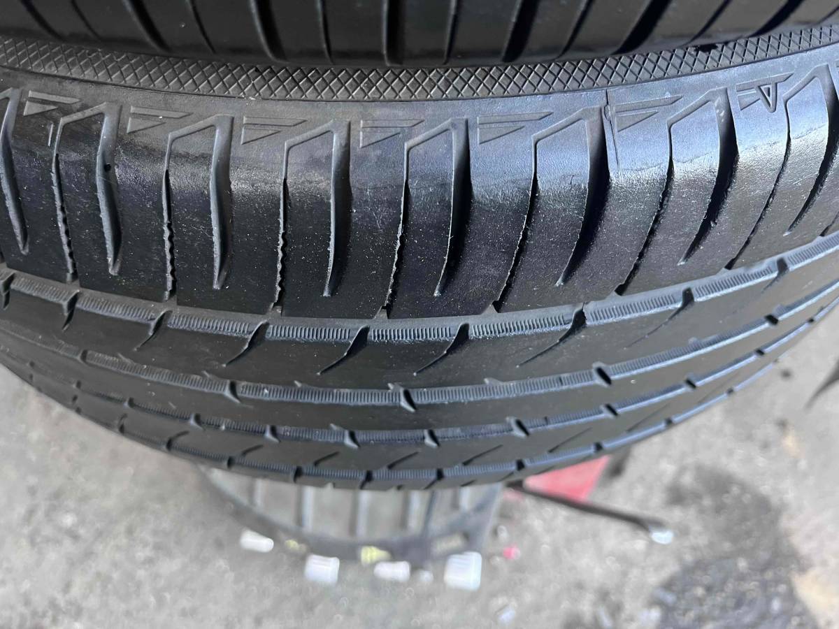 ●エアチェック済●送料安い●　225/50R17　TOYO　ナノエナジー3PLUS　2020年製バリ山4本 　京都交換＆手渡しもOK_画像6