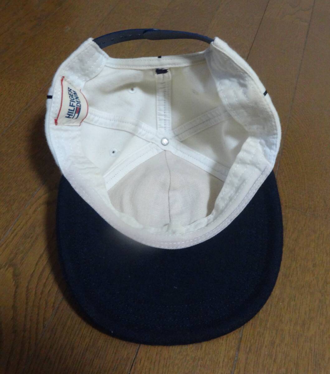 ☆tommy jeans トミージーンズ コットン　キャップ 帽子 ホワイト　新品☆_画像3
