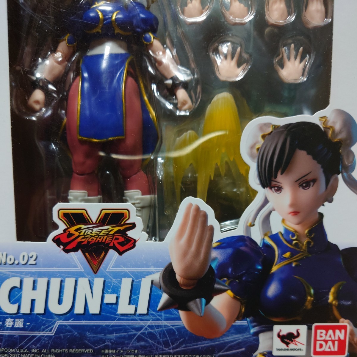 バンダイ S.H.Figuarts 春麗 CHUN-LI No.2 フィギュアーツ ストリート