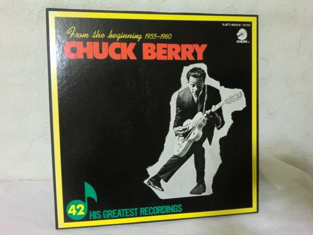 (E)【何点でも同送料 3LP/レコード】Chuck Berry / From The Beginning 1955～1960/42 His Greatest Recordings/BOX/3枚組_画像1