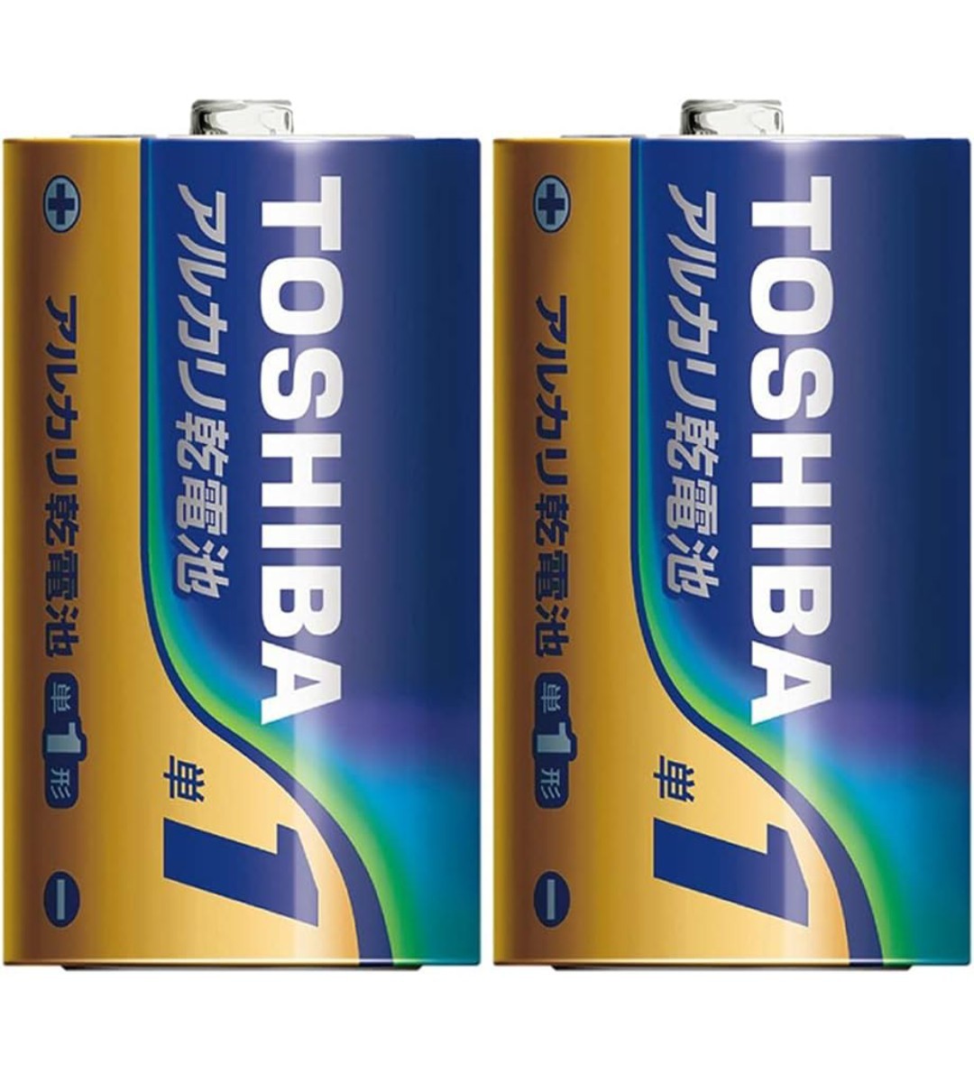 T-139 東芝(TOSHIBA)アルカリ乾電池 単1形 100本入 1ケース 1.5V 使用推奨期限 5年 LR20L 100P_画像3