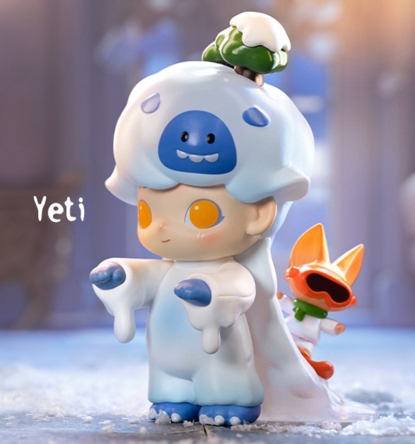 即決価格！DIMOO No One's Gonna Sleep Tonight シリーズ【ピース】YETI（雪男）税込1650円2023年12月購入 ポップマート_画像1