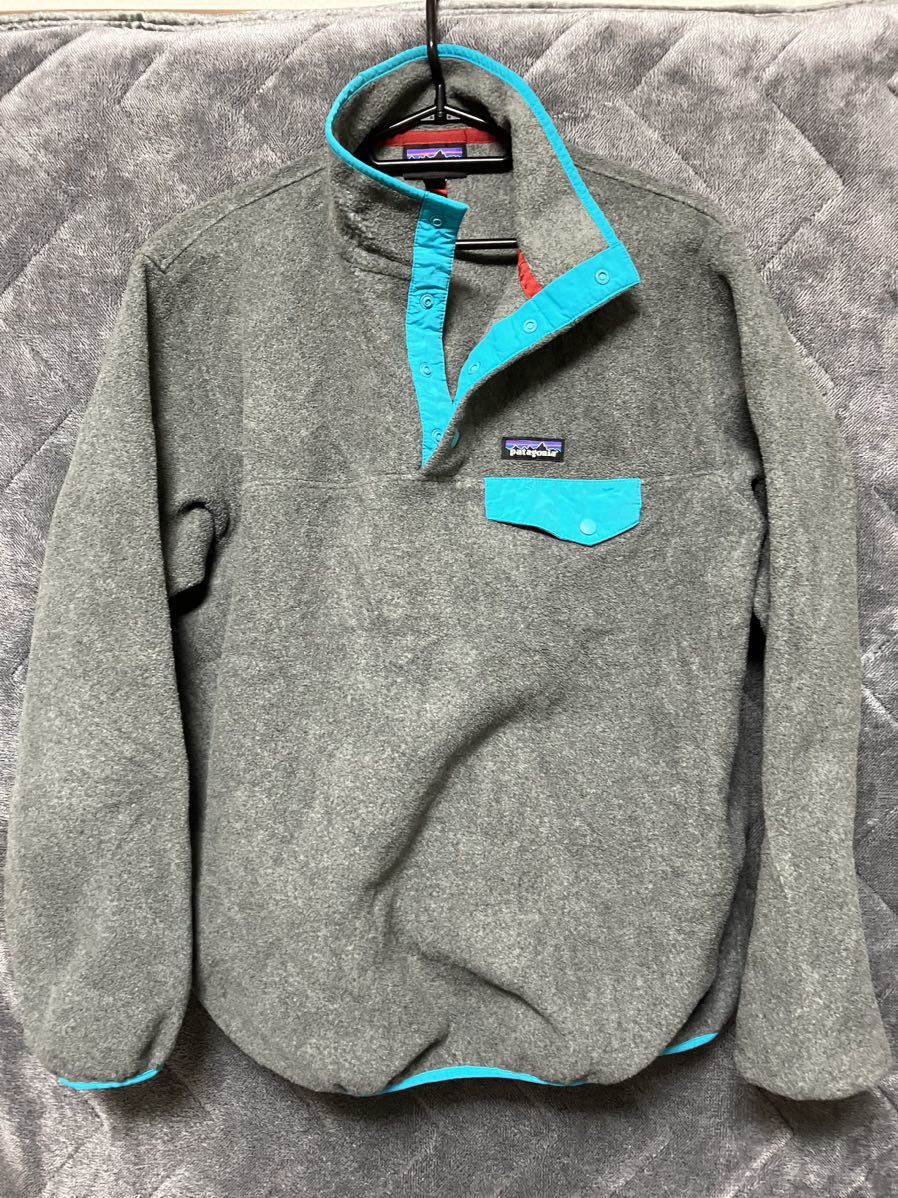 パタゴニア Patagonia SYNCHILLA SNAP-T シンチラ スナップT 限定 墨色 GREY USA 俳優 シャイア ラブーフ 着用 モデル shia labeouf US- XL_画像7