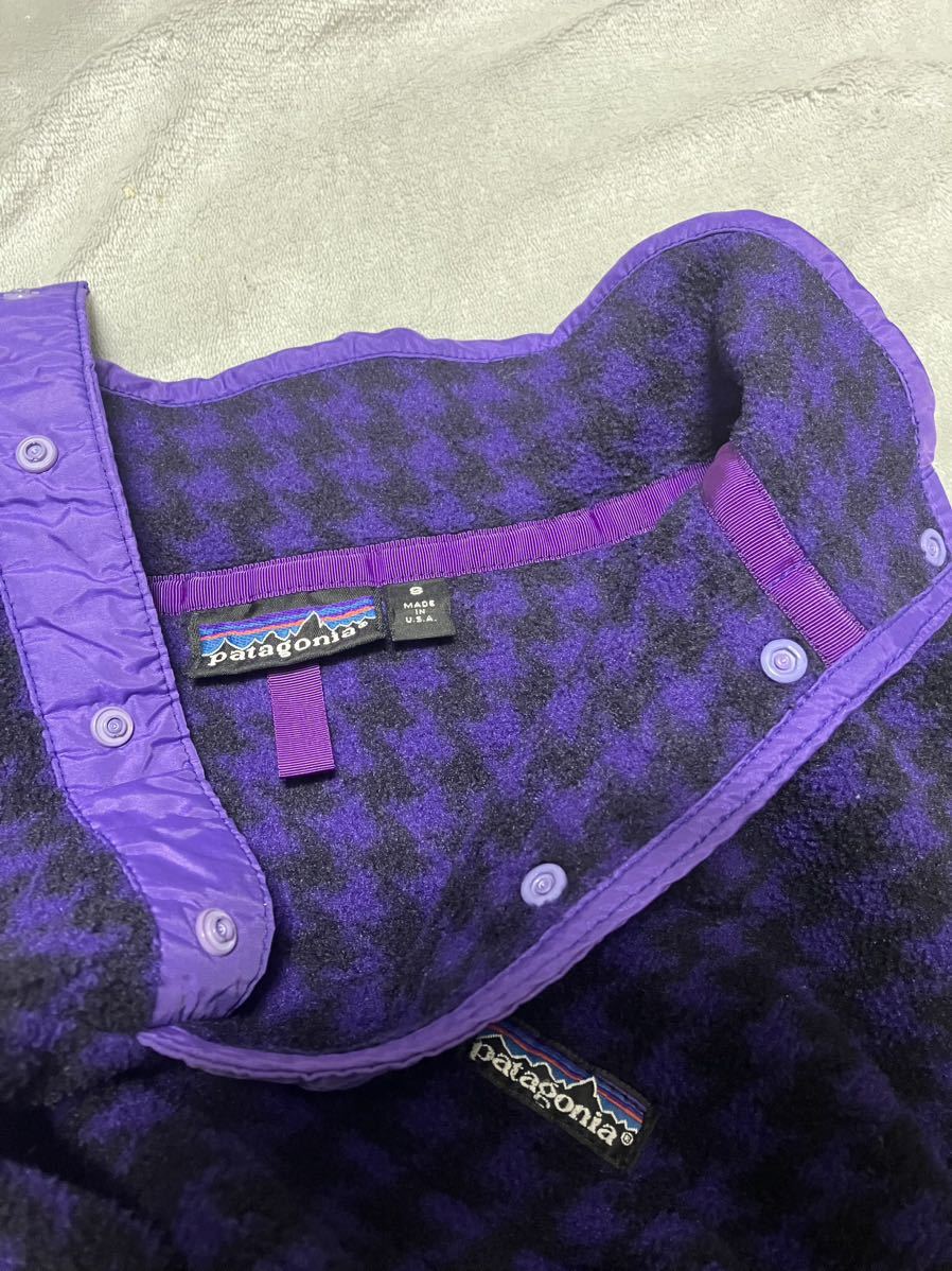 9730円 絶滅 90s Made in USA製 patagonia SNAP-T ビンテージ 9730円 絶滅 90s Made in USA製 patagonia SNAP-T ビンテージ