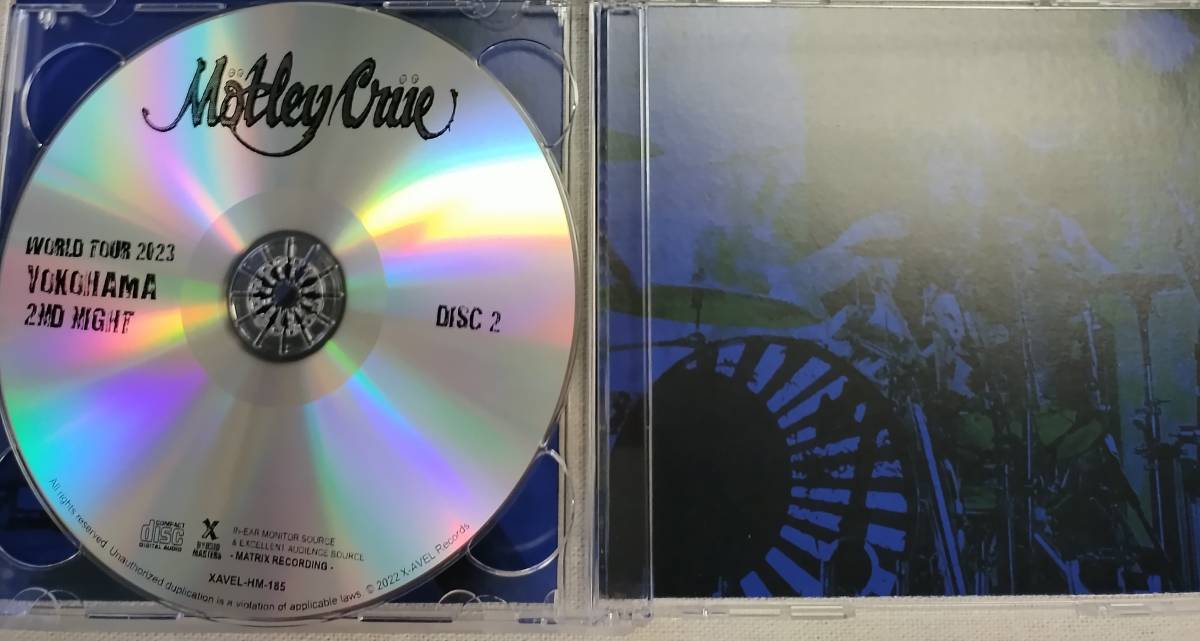 Motley Crue (2CD＋ボーナス) World Tour 2023 Yokohama 2nd Night 限定盤_画像4