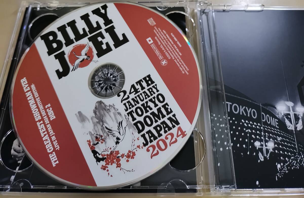 Billy Joel (2CD) The Greatest Showman Ever Live in Japan 2024 Definitive Edition 通常盤 ◯XAVEL_画像4