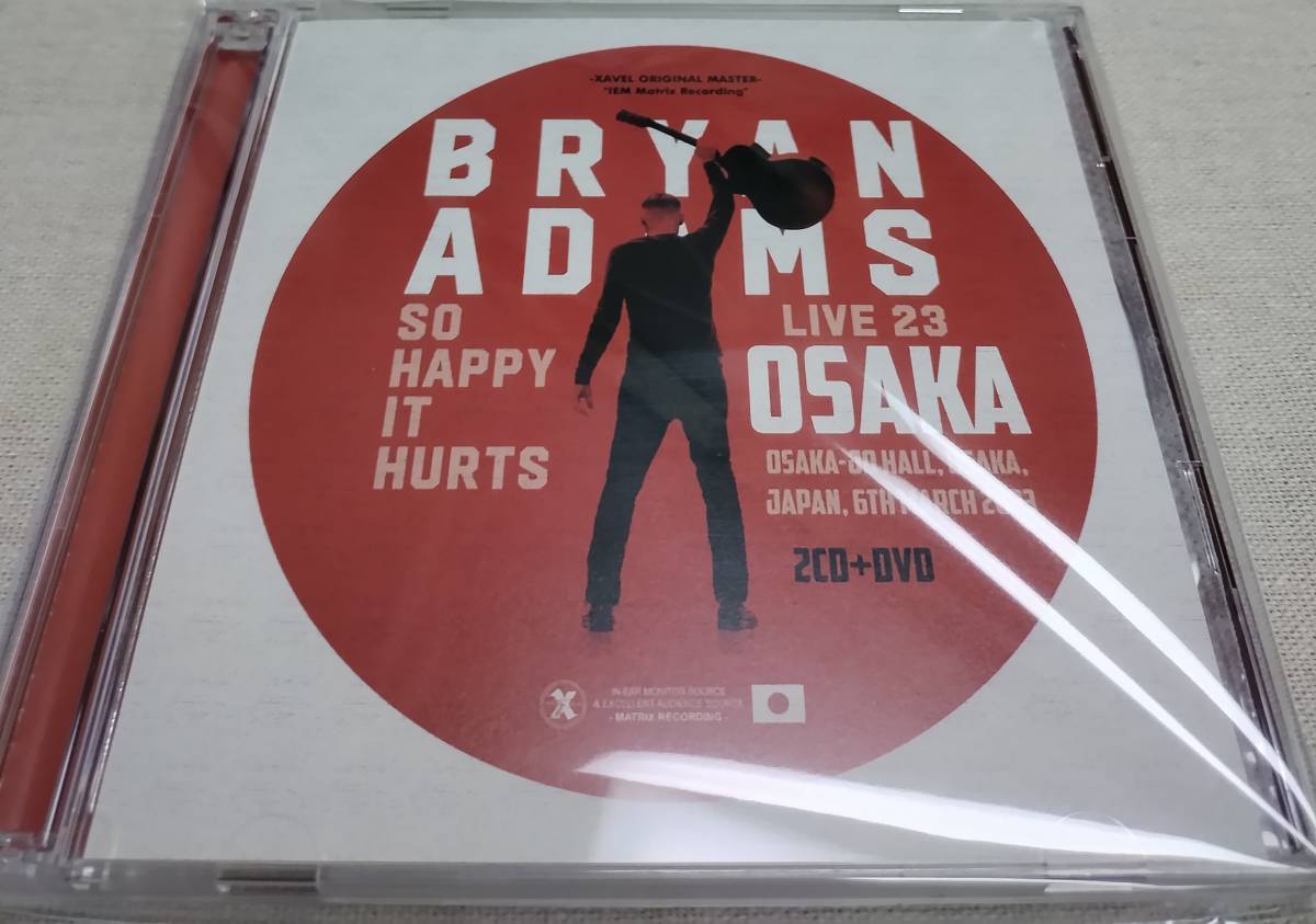 Bryan Adams (2CD+ボーナス) So Happy It Hurts Tour - Osaka 2023_画像1