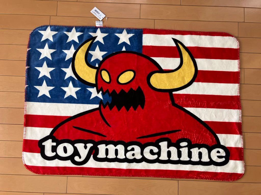 toymachine(トイマシーン)フリースブランケット /ひざ掛け /SKATEBOARD/スケートボード/①の画像1