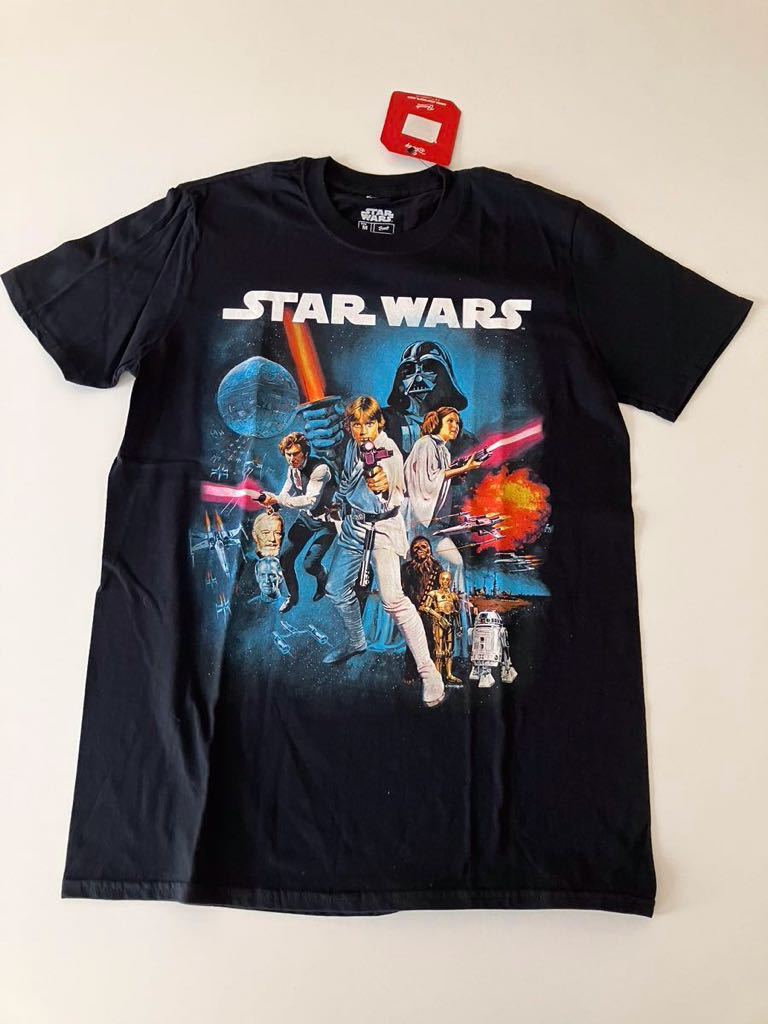 STARWARS(スターウォーズ)/半袖Tシャツ/ Mサイズ/ブラック/キャラクター_画像2