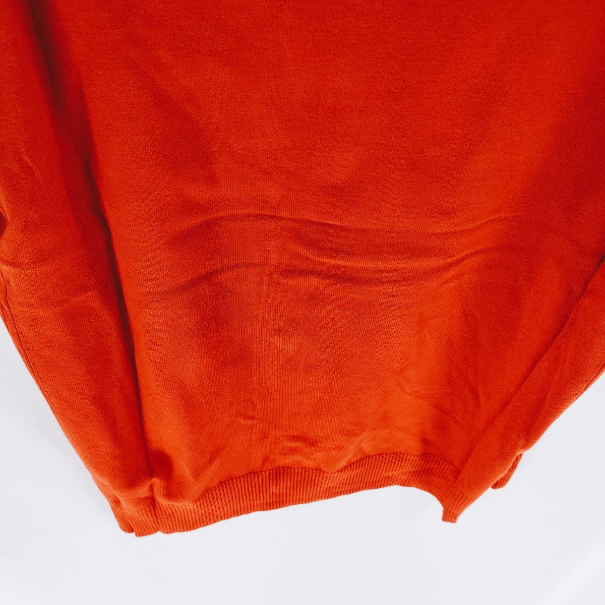 【未使用 タグ付き】BURBERRY LONDON バーバリー ロンドン 半袖Tシャツ サイズ5 シャツ 無地 ロゴ オレンジ シャツ Tシャツ A-9_画像6