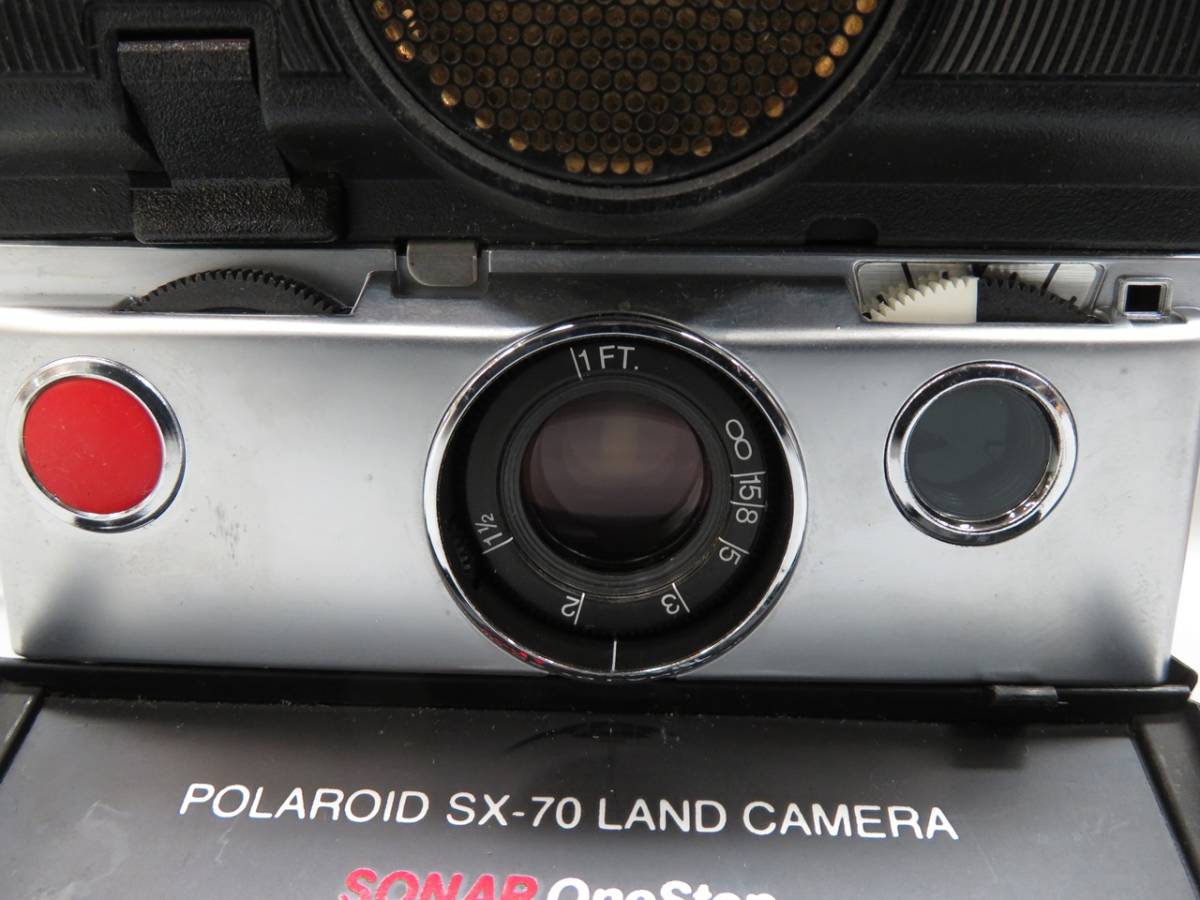 ☆1円スタート☆ 動作未確認 ジャンク扱い ポラロイド POLAROID SX-70 LANDCAMERA SONAR OneStep ソナー ワンステップ カメラ 現状品_画像9