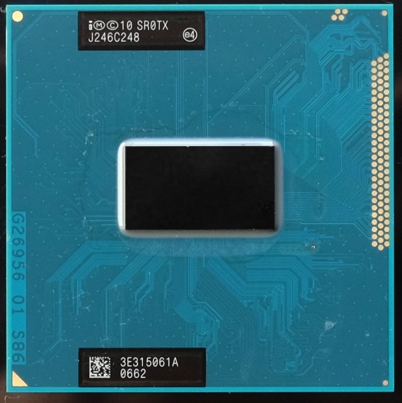 CPU Intel Core i3-3120M 2.5GHz SR0TX 中古動作品_画像1