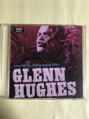 GLENN HUGHES DVD VIDEO LIVE IN ST.PETERSBURG 1993 1枚組　同梱可能_画像1