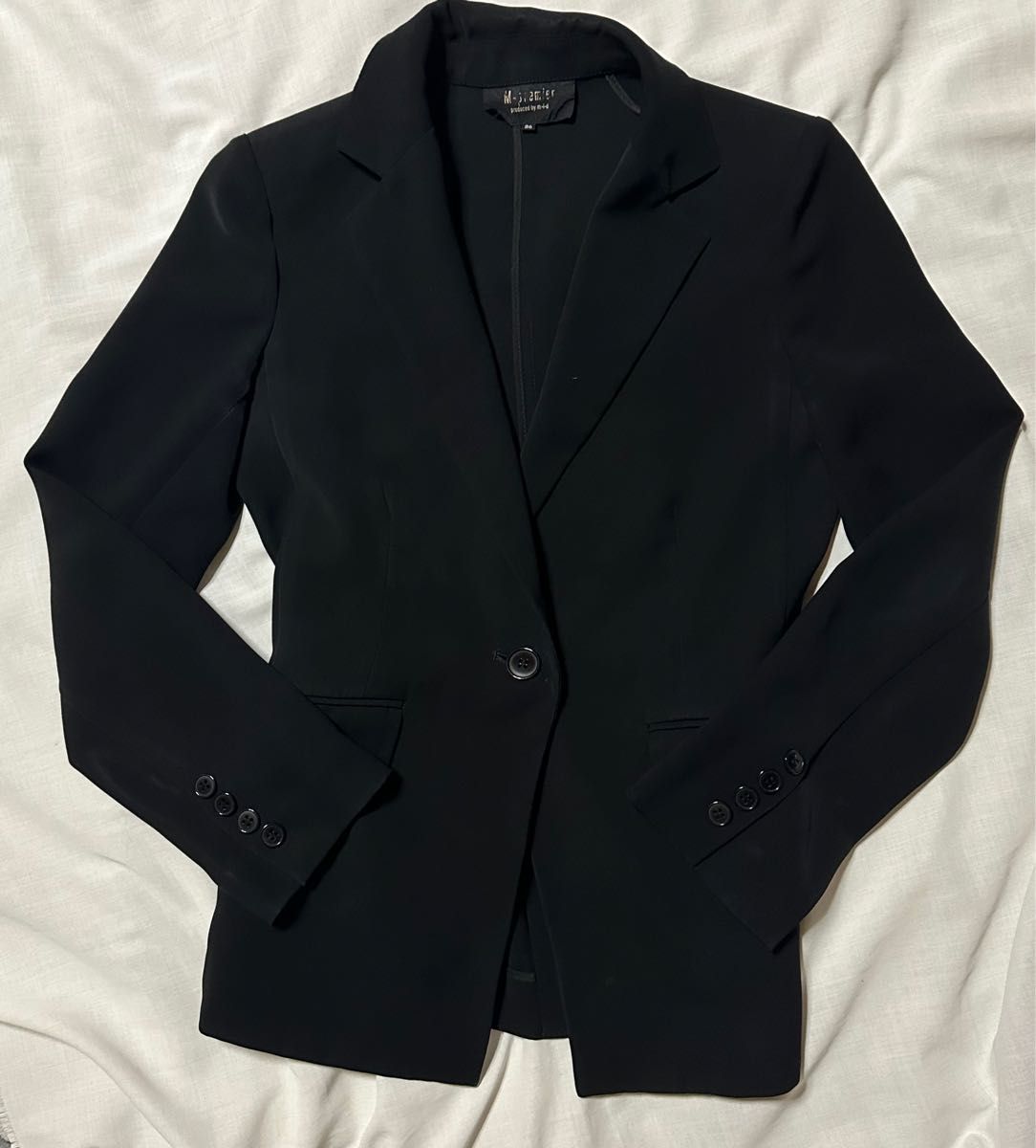 M-PREMIER エムプルミエ ジャケット  スーツ ブラック サイズ36