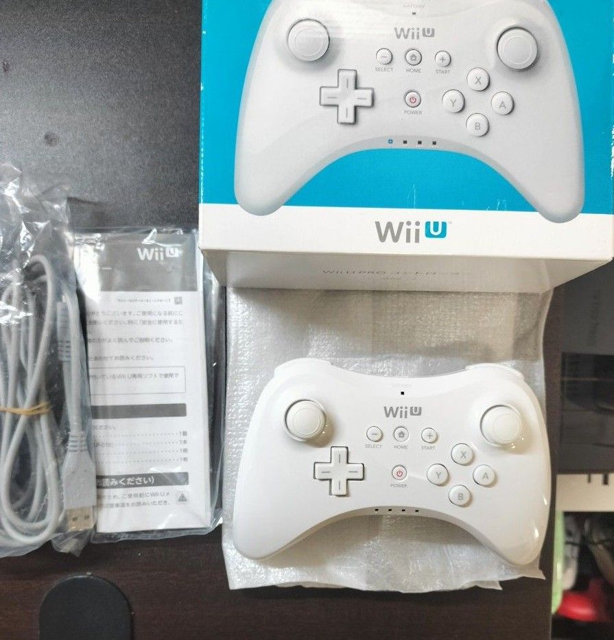WiiU PROコントローラー ほぼ未使用 任天堂 コントローラー プロコントローラー Wii U