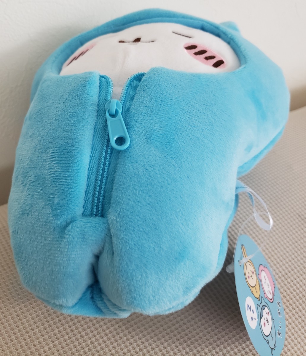 新品・未使用 タグ付 ちいかわ 寝袋 ぬいぐるみ マスコット ハチワレ_画像6