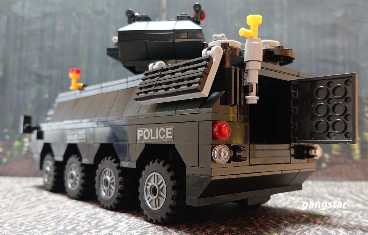 【国内発送 レゴ互換】特殊警察SWAT 装甲車輌 ブロック模型_画像7