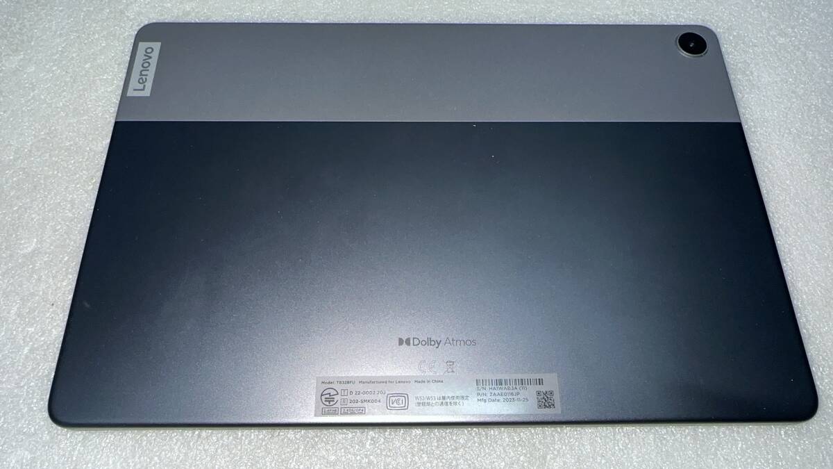 1円から～720344 Lenovo Tab B10 3rd Gen タブレット (10.1インチ IPSパネル Unisoc T610 3GB 32GB Webカメラ )ジャンク品4571592713426_画像5