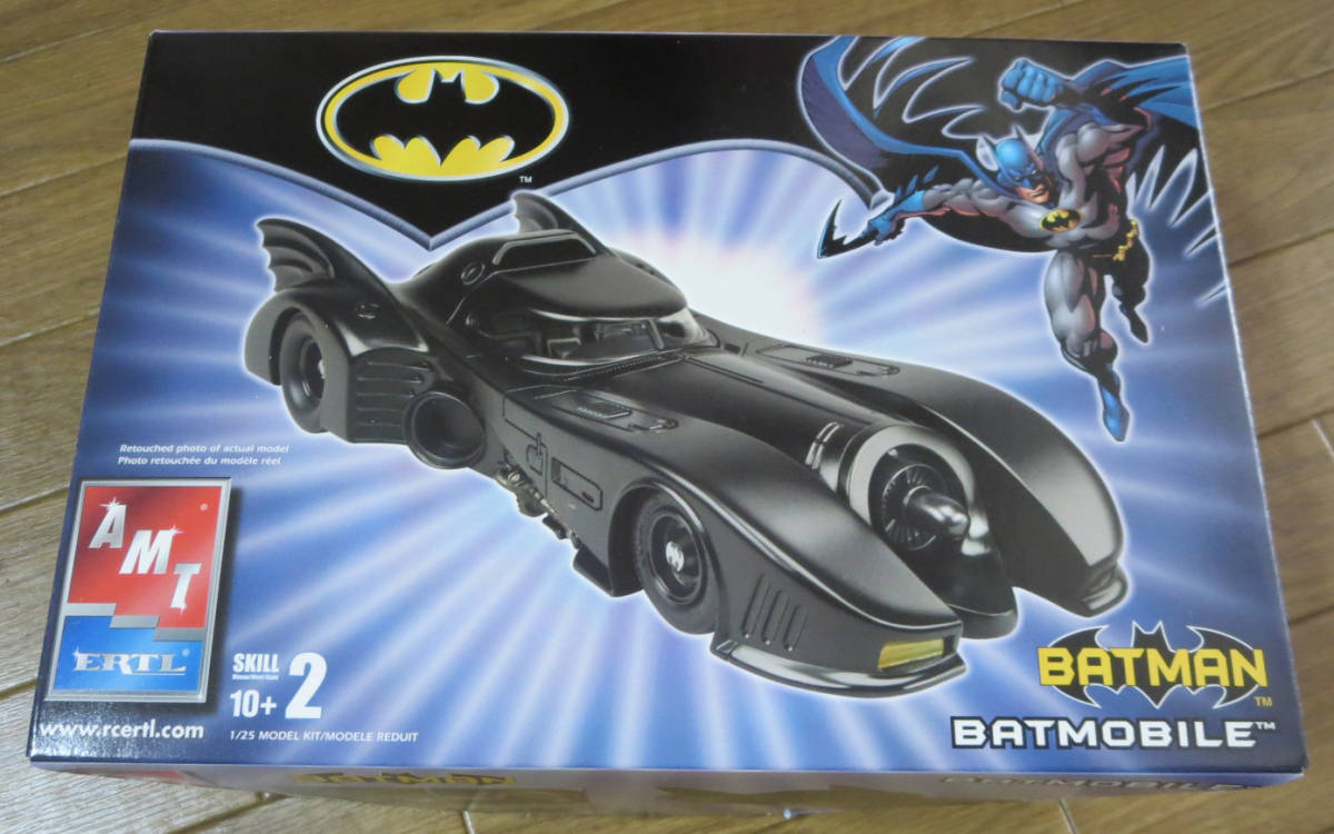 AMT/ERTL 1/25 BATMOBIL バットモービル (アオシマ販売 / 輸入プラッツ)_画像1