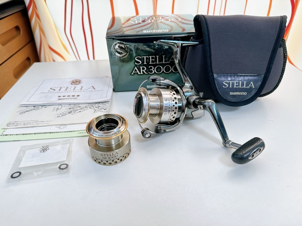 希少 SHIMANO 01ステラAR3000 名機 シマノ Made in JAPAN 日本製 希少 SHIMANO 01ステラAR3000 名機 シマノ Made in JAPAN 日本製