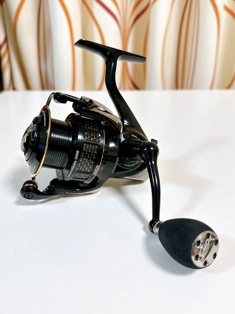 Daiwa Morethan Branzino 3000 Handle 50mm Spinning Reel Fishing