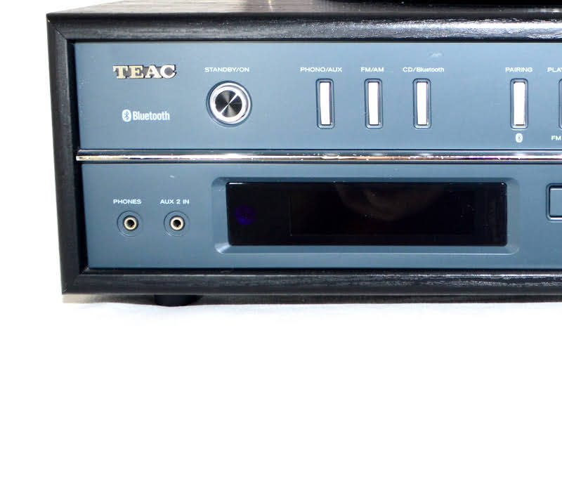 【激稀少!!/純正リモコン付属】TEAC ティアック LP-P1000 コンポ RC-1312 レコードプレーヤー Bluetooth CD ラジオ ステレオターンテーブル_画像4
