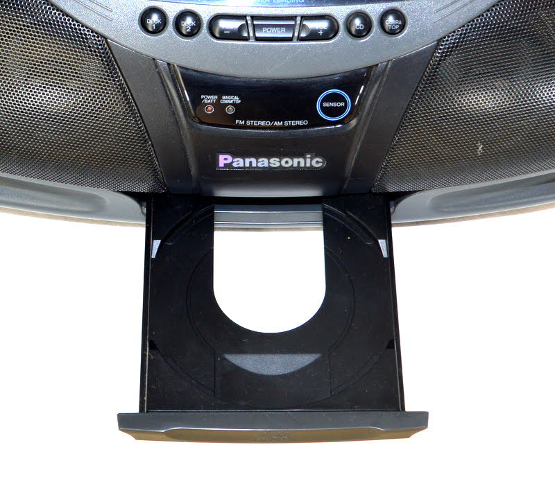 【動作美品/稀少銘機】Panasonic パナソニック RX-DT75 バブルラジカセ コブラトップ CD TAPE カセット AM/FM RAK-RX103WH RX-DT95 兄弟機_画像4