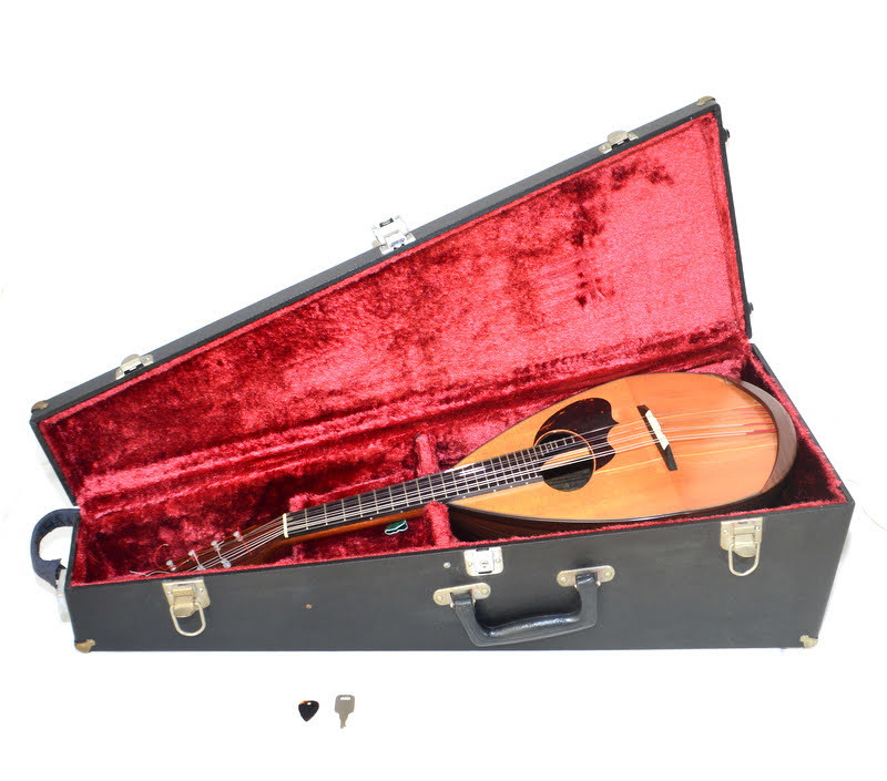 【ハードケース付/極美品】富樫マンドリン工房 敬信 1979年製 No2 弦楽器 楽器 器材 8弦楽器 ヴィンテージ 国産 mandolin Made in Japan