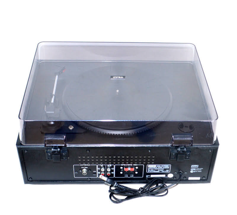 【激稀少!!/純正リモコン付属】TEAC ティアック LP-P1000 コンポ RC-1312 レコードプレーヤー Bluetooth CD ラジオ ステレオターンテーブル_画像9