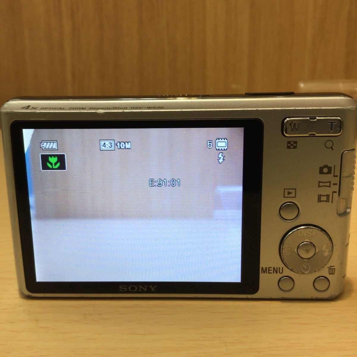 SONY Cyber-shot ソニー サイバーショット コンパクトデジカメ DSC-W530 ジャンク品_画像8