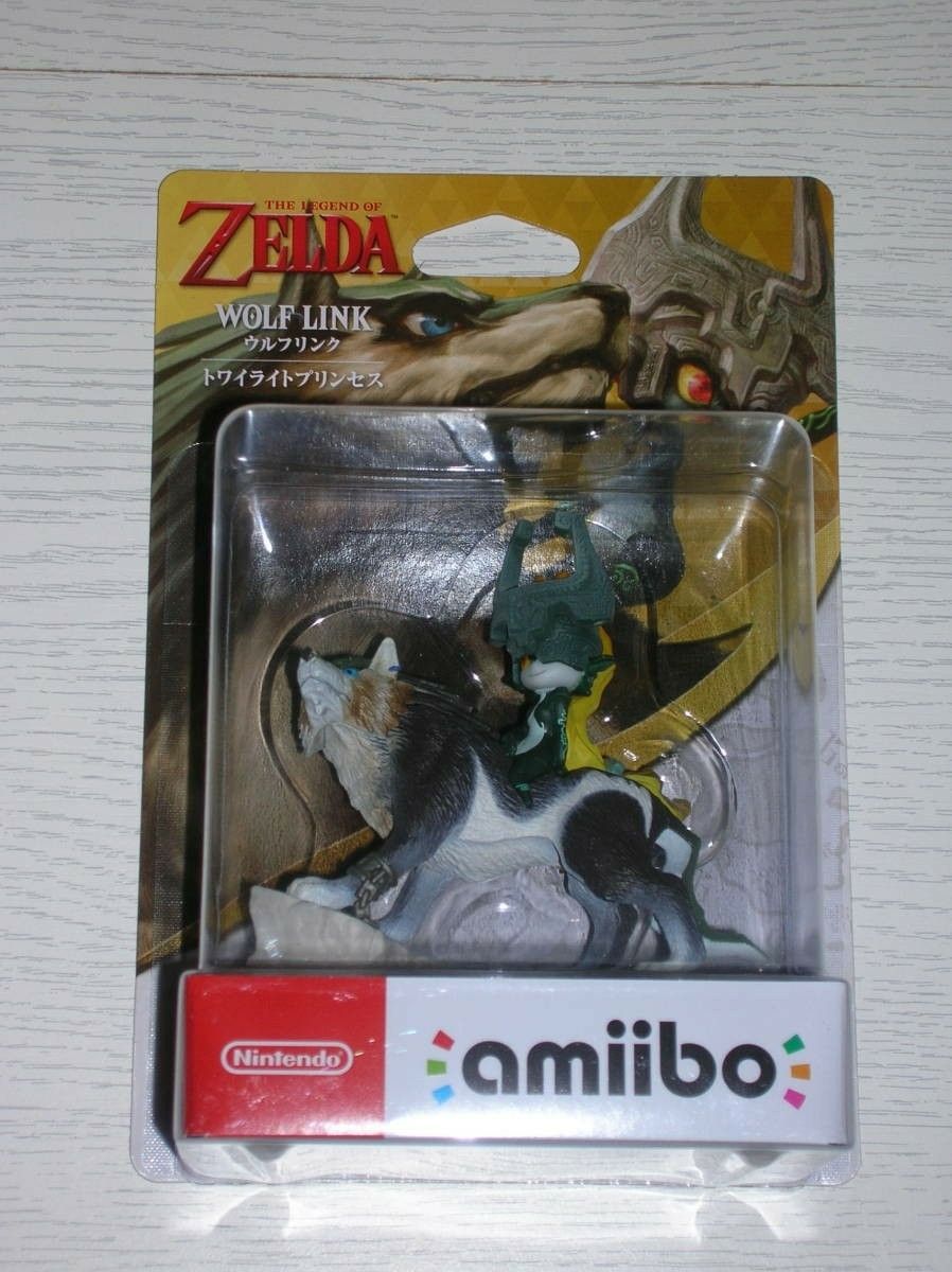 amiibo ウルフリンク ハート20 ゼルダの伝説 ブレスオブザワイルド 