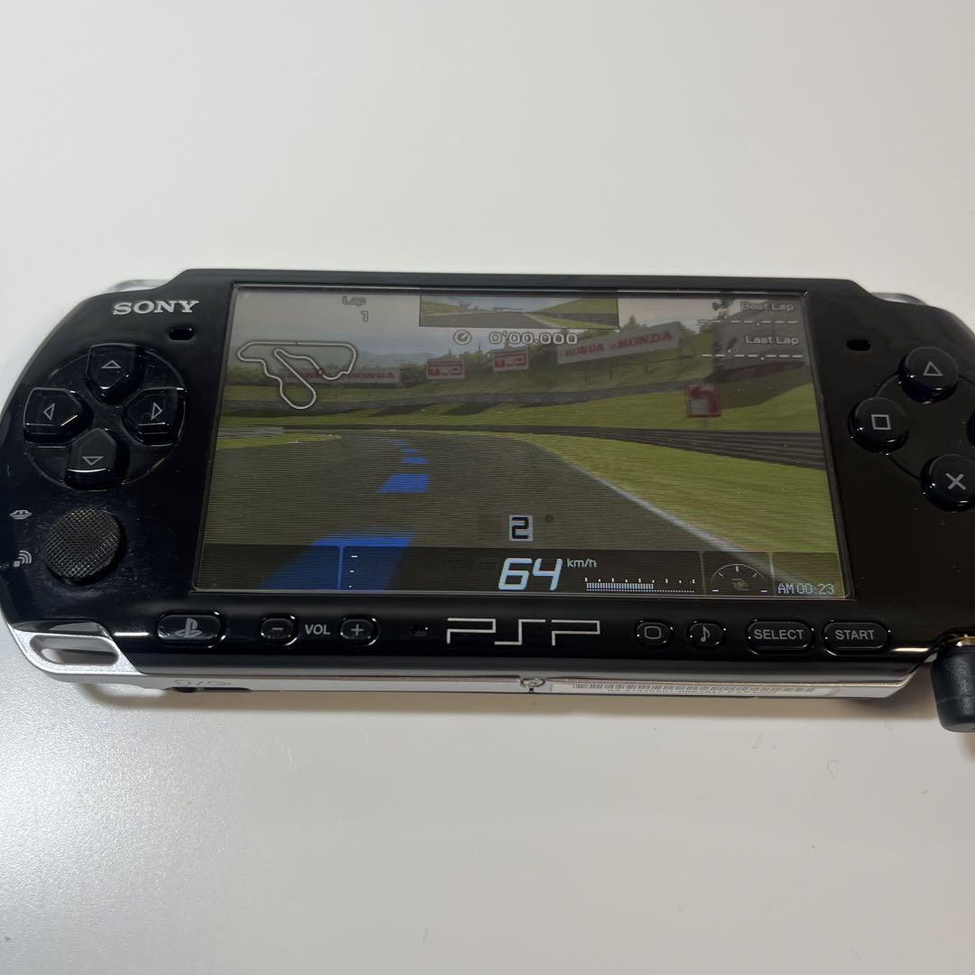 PSP3000　ピアノブラック　動作確認済み　充電器・メモリーカード付き　PSP-3000 PB　PlayStationPortable_画像7