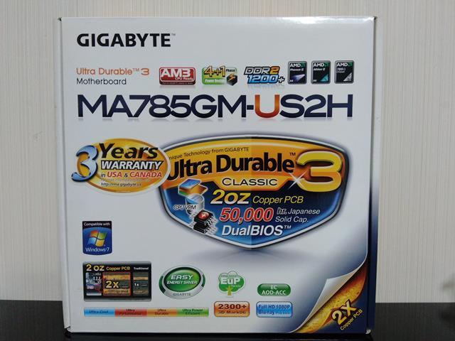 GIGABYTE ギガバイト GA-MA785GM-US2H rev.3.3 Socket ソケット AM2+ AM3